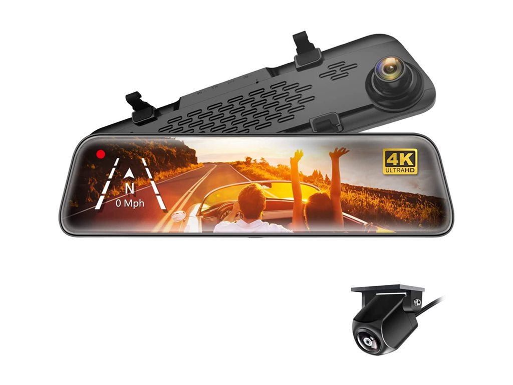 MyGekoGear Orbit D400 - Car video recording system - display - 11.8 - touch screen - monitor with built-in dash camera ORBITD400