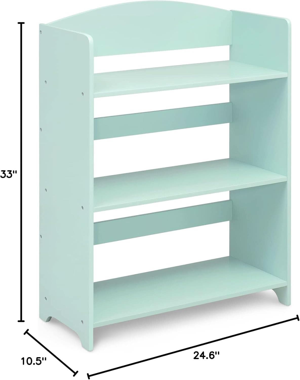 Mysize Bookshelf Mint Greenguard Gold Certified Kids Bookcase