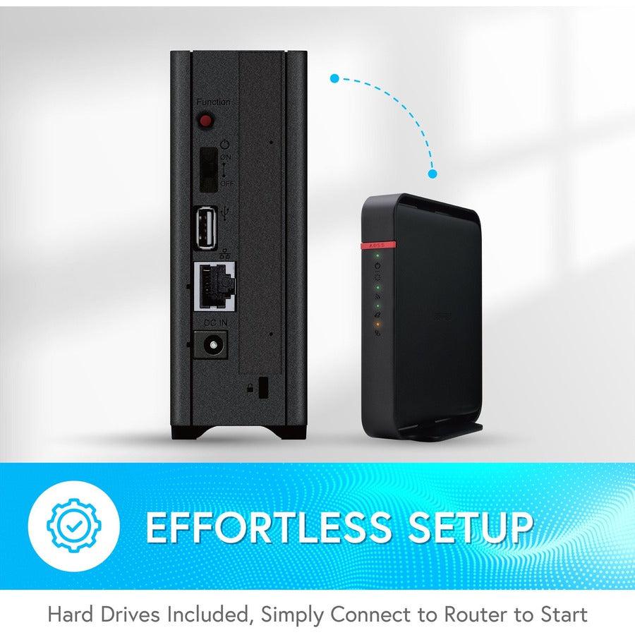 NAS Storage Device - Buffalo LinkStation 210 Personal Cloud | Tecisoft LS210D0401