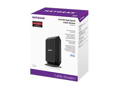 NETGEAR CM700 DOCSIS 3.0 Cable Modem 343Mbps for Fast Streaming