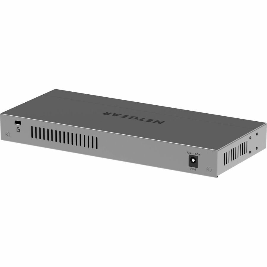 NETGEAR GS108MX 8-Port Gigabit Switch with 10G Multi-Gig Uplink for Small Offices
