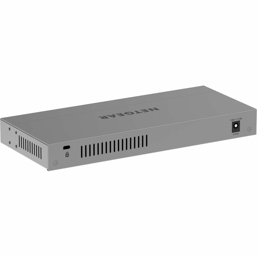 NETGEAR GS108MX 8-Port Gigabit Switch with 10G Multi-Gig Uplink for Small Offices