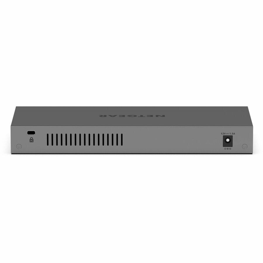 NETGEAR GS108MX 8-Port Gigabit Switch with 10G Multi-Gig Uplink for Small Offices