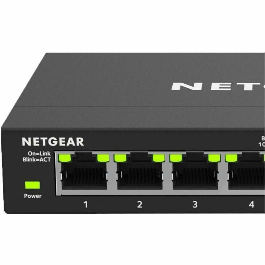 NETGEAR GS308E 8-Port Gigabit Plus Switch with VLAN & QoS for Small Office