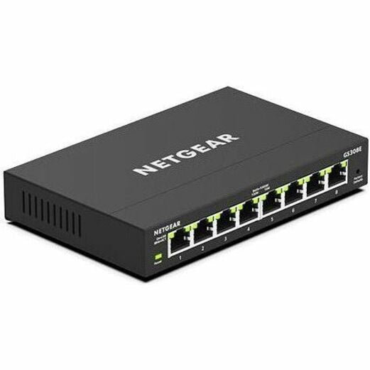 NETGEAR GS308E 8-Port Gigabit Plus Switch with VLAN & QoS for Small Office