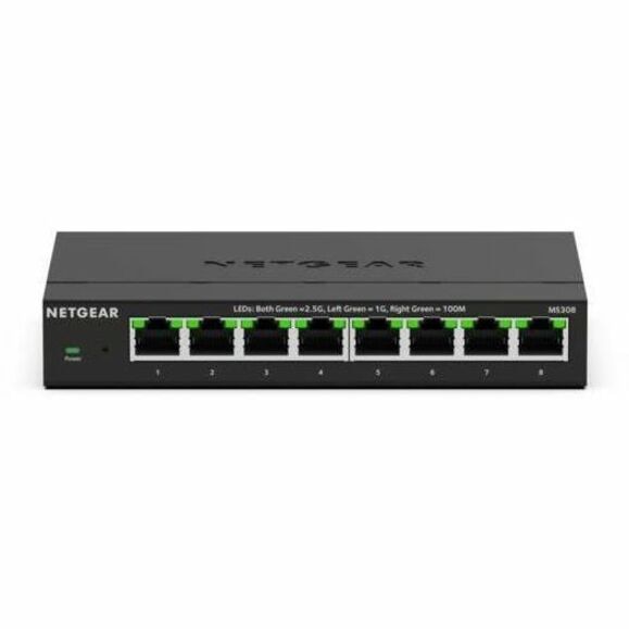 NETGEAR MS308 8-Port 2.5Gbps Desktop Switch Unmanaged for SMBs