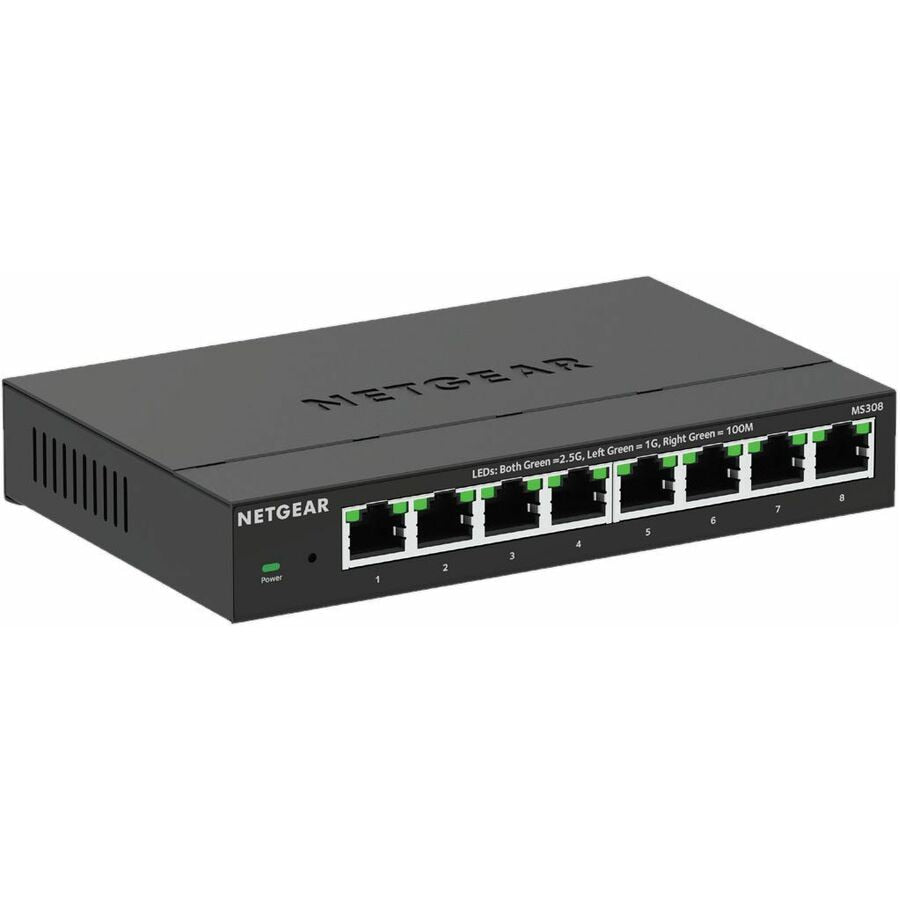 NETGEAR MS308 8-Port 2.5Gbps Desktop Switch Unmanaged for SMBs