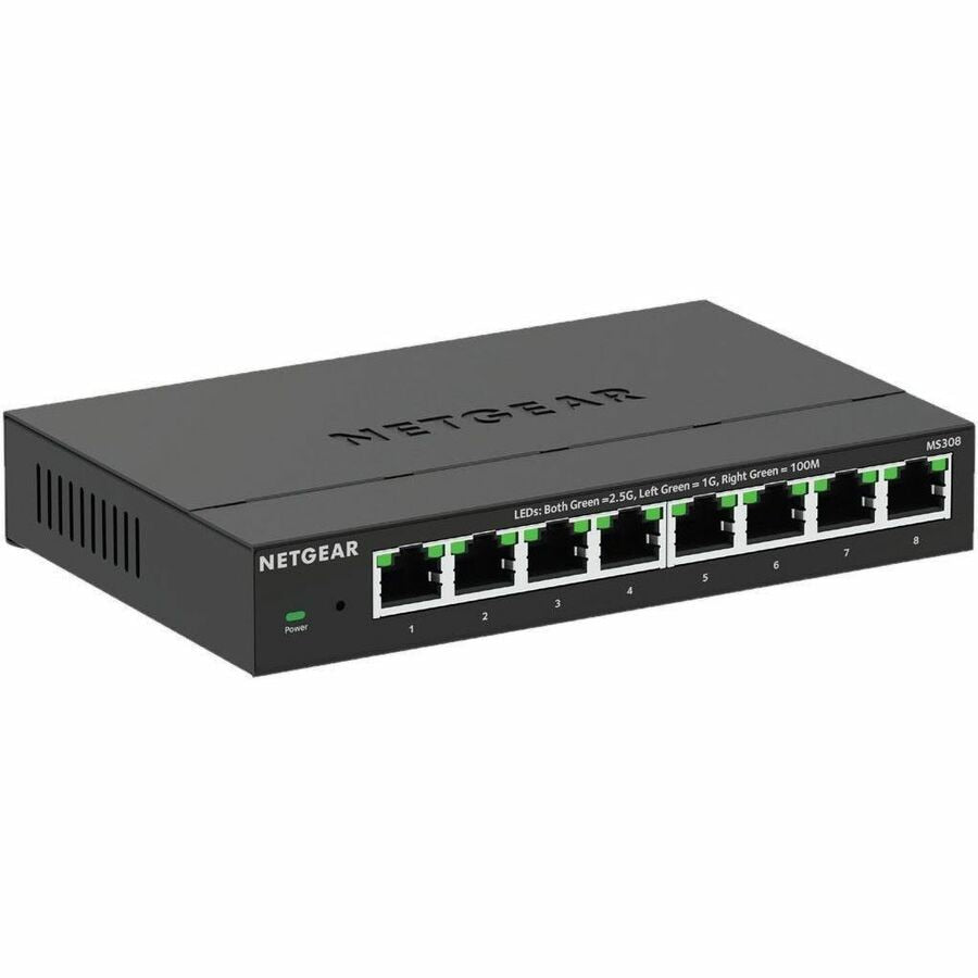 NETGEAR MS308 8-Port 2.5Gbps Desktop Switch Unmanaged for SMBs