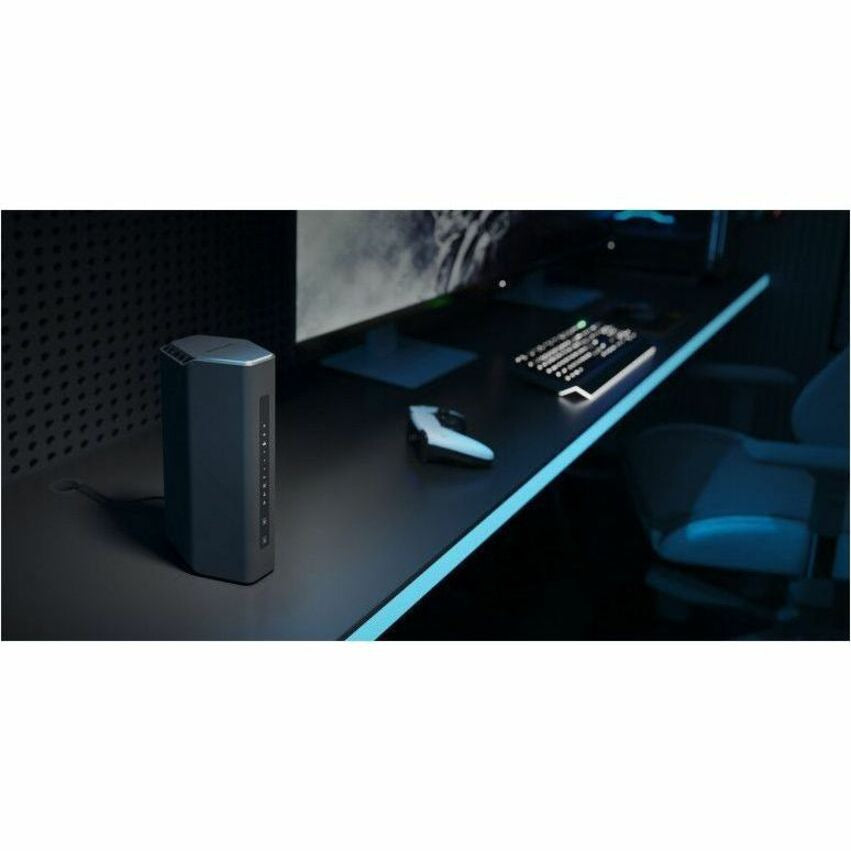 NETGEAR NightHawk RS500-100NAS WiFi 7 BE12000 Router 3-Point Coverage