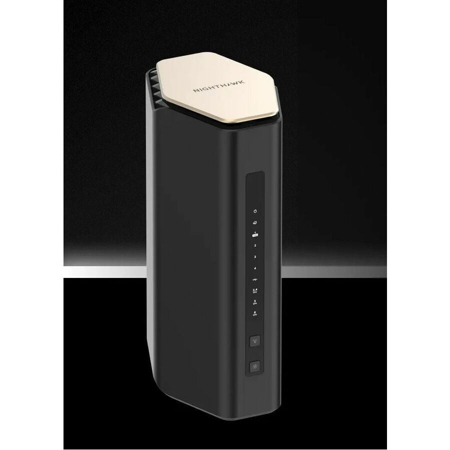 NETGEAR NightHawk RS600-100NAS WiFi 7 Router 5-Port BE18000 for Power Users