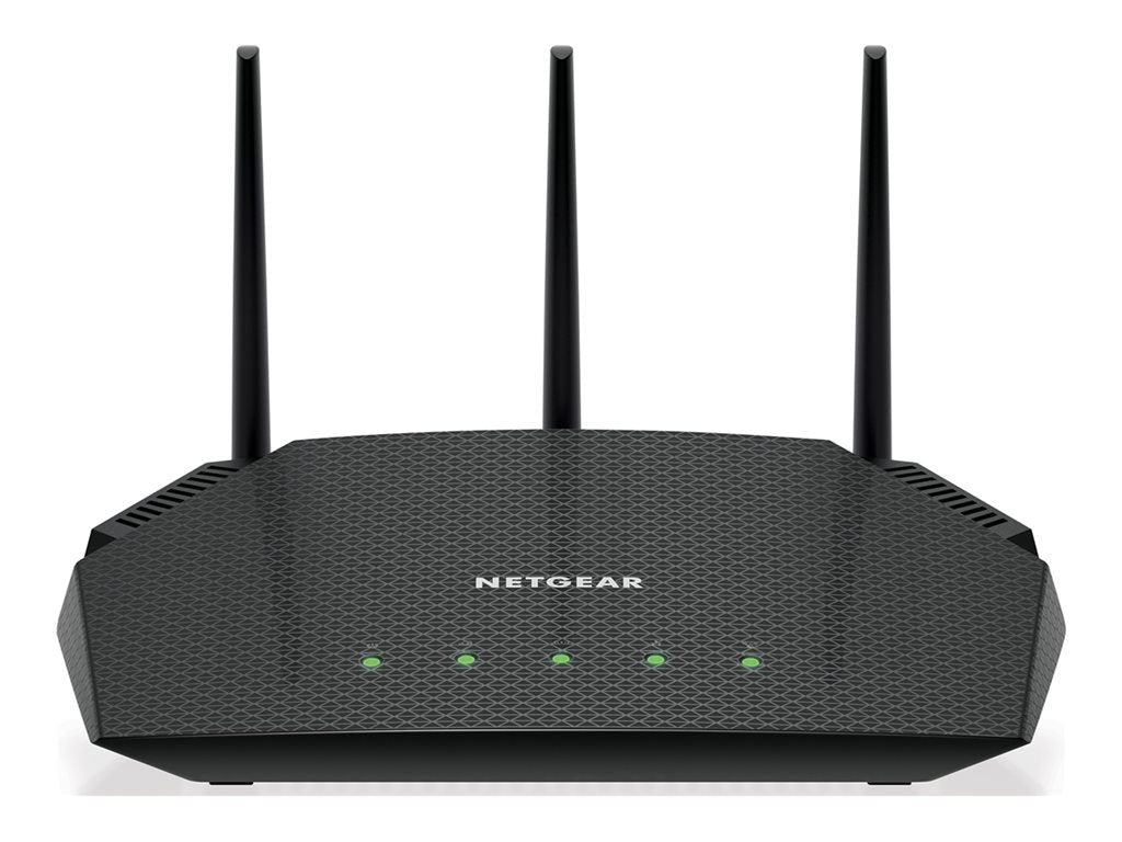 NETGEAR Nighthawk RAX36S - Wireless router - up to 2,000 sq.ft 4-port switch - 1GbE - Wi-Fi 6 - Dual Band RAX36S-100PAS