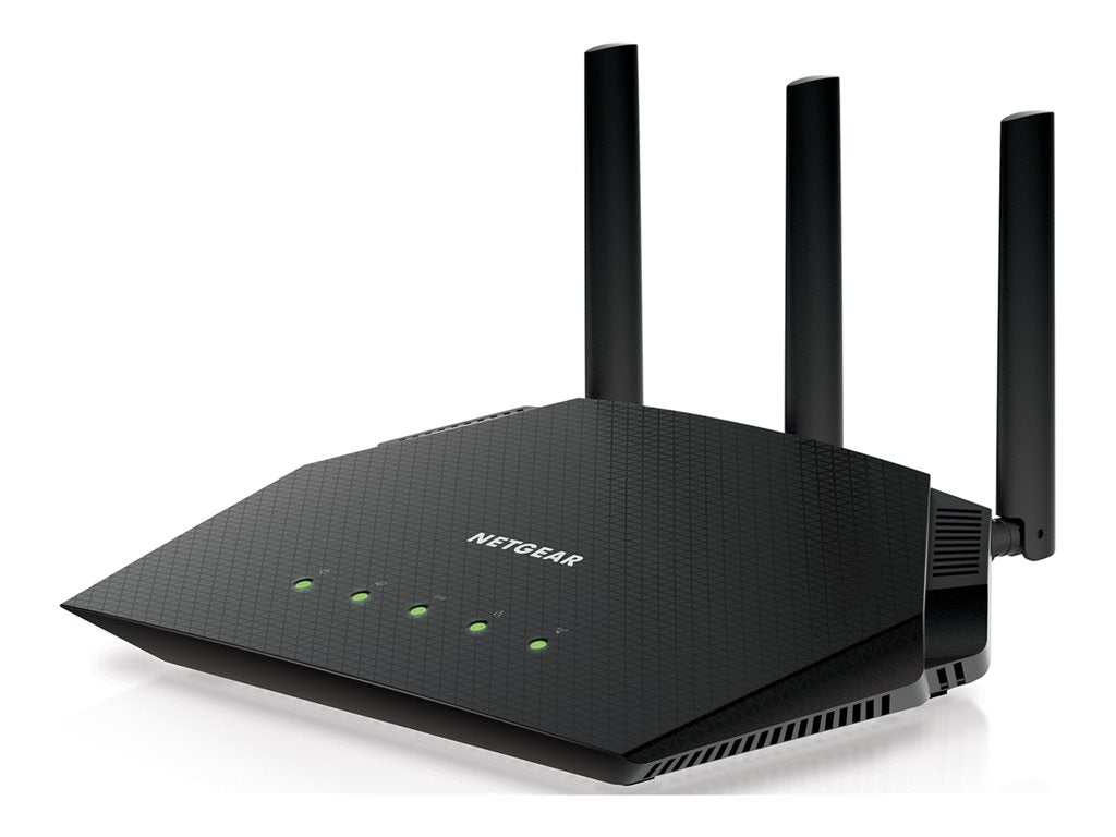NETGEAR Nighthawk RAX36S - Wireless router - up to 2,000 sq.ft 4-port switch - 1GbE - Wi-Fi 6 - Dual Band RAX36S-100PAS