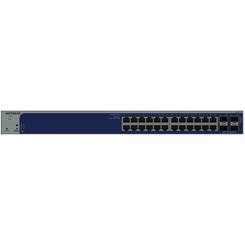 NETGEAR S3300-28X 10Gbps Wired Switch 1U Rack for SMB Networks