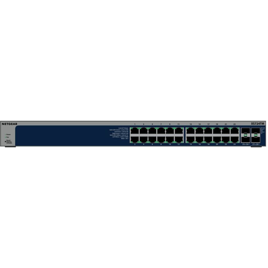 NETGEAR XS724TM 28-Port 10G Multi-Gigabit Smart Switch for SMBs