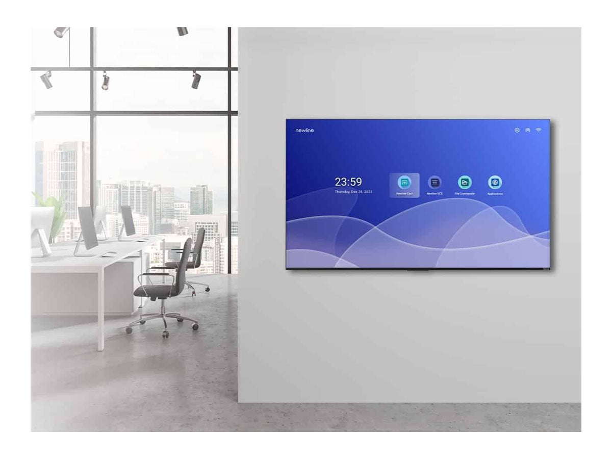 NEWLINE STV-11524-PLUS 115" 4K Smart LCD TV for Pro Use