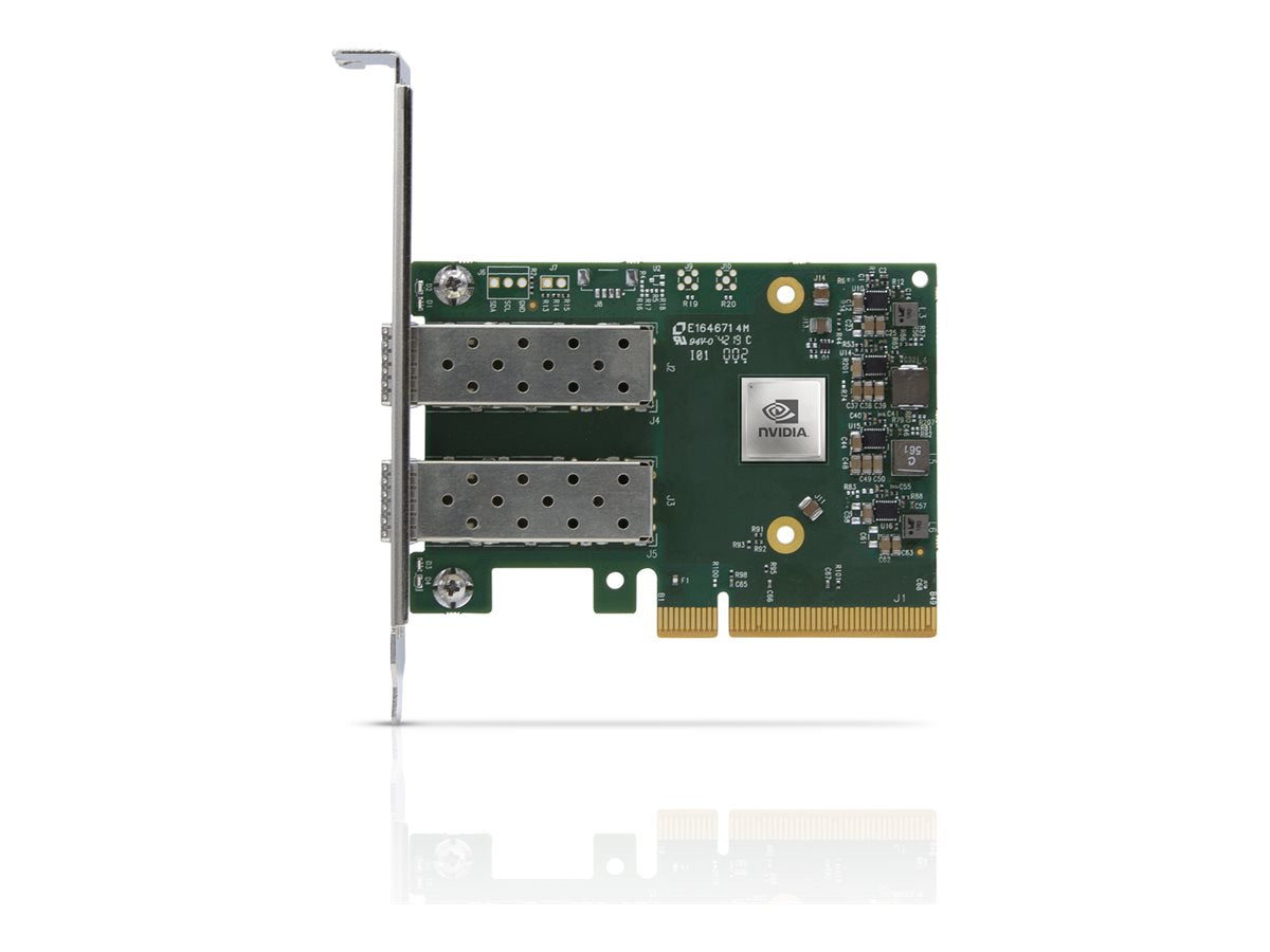 NVIDIA ConnectX-6 Lx MCX631102AS-ADAT - Network adapter - PCIe 4.0 x8 - 25Gb Ethernet SFP28 x 2 - for P/N: UCSC-C225-M8N, UCSC-C240-M7SX-NEW, UCSC-P-N6D25GF-D