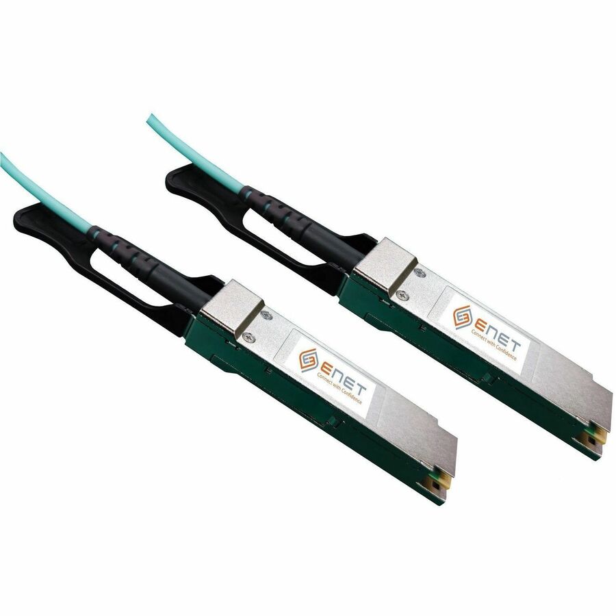 NVIDIA Mellanox MFS1S00-H015E Compatible TAA Compliant 200GBASE-AOC QSFP56 to QSFP56 MFS1S00-H015E-ENC