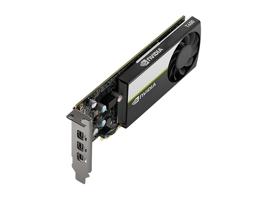 NVIDIA T400 4GB - Graphics card - T400 - 4 GB GDDR6 - PCIe 3.0 x16 low profile - 3 x Mini DisplayPort - OEM VCNT4004GB-B
