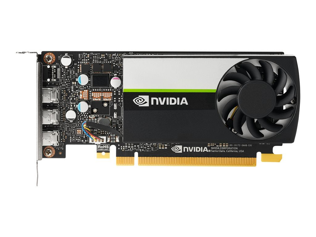 NVIDIA T400 - Graphics card - T400 - 2 GB GDDR6 - PCIe 3.0 x16 low profile - 3 x Mini DisplayPort - CTO