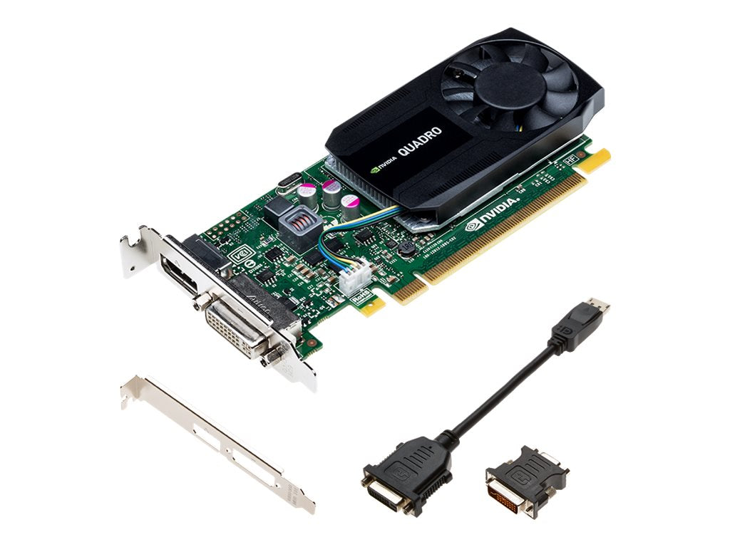 NVIDIA TDSourcing Quadro K620 - Graphics card - Quadro K620 - 2 GB DDR3 - PCIe 2.0 x16 low profile - DVI, DisplayPort VCQK620-PB