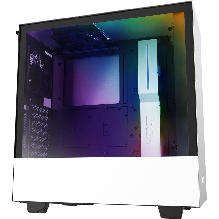 NZXT Compact Mid-Tower with Lighting and Fan Control