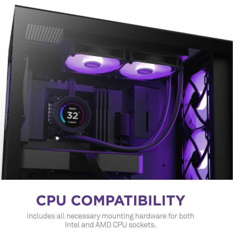 NZXT Cooling Fan/Radiator/Water Block/Pump - 1 Pack