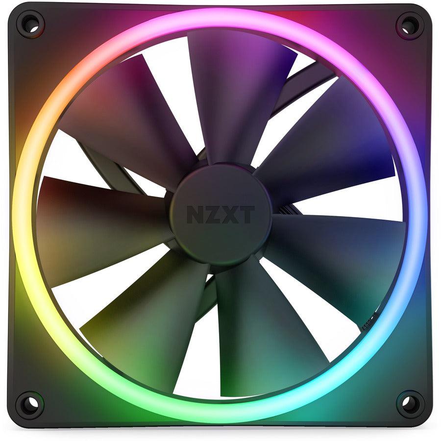 NZXT F140 RGB DUO RF-D14SF-B1 Cooling Fan - 1 Pack