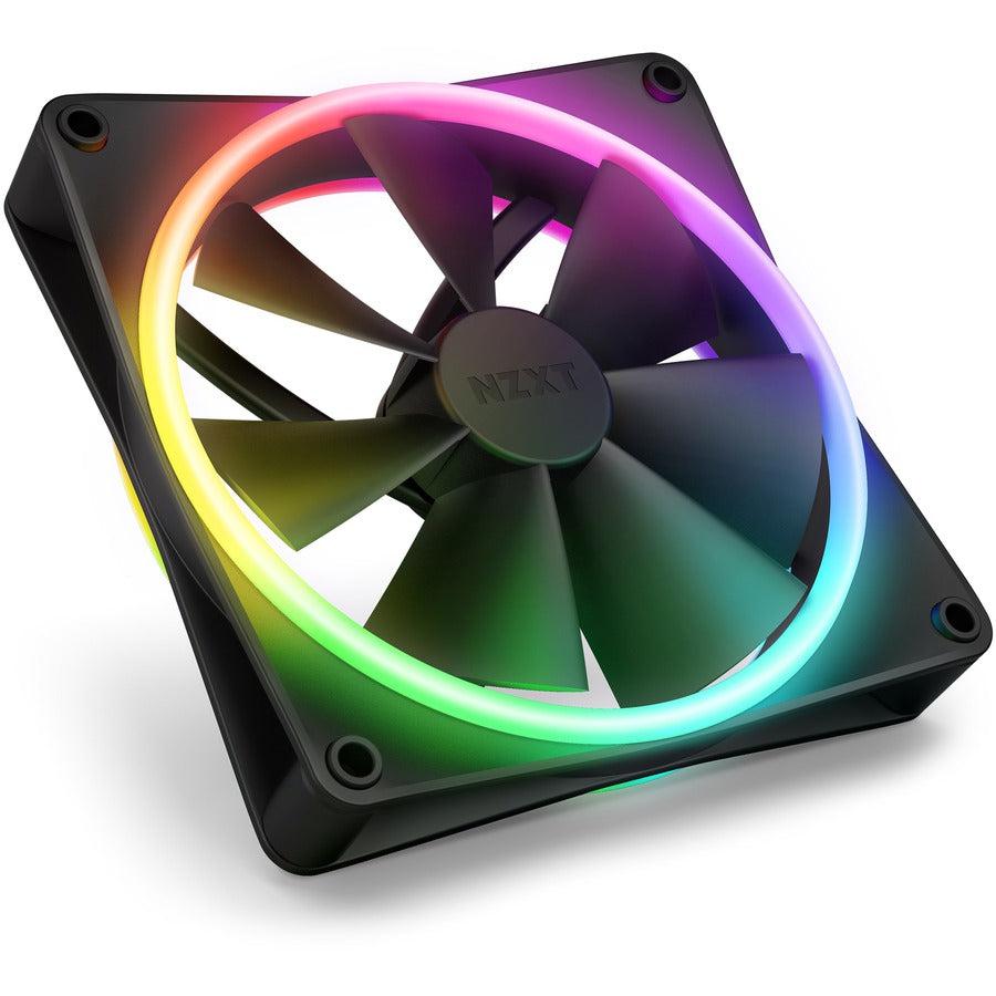 NZXT F140 RGB DUO RF-D14SF-B1 Cooling Fan - 1 Pack