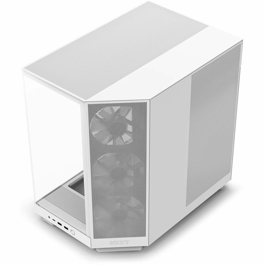NZXT H6 Flow RGB Compact Dual-Chamber Mid-Tower Airflow Case with RGB Fans