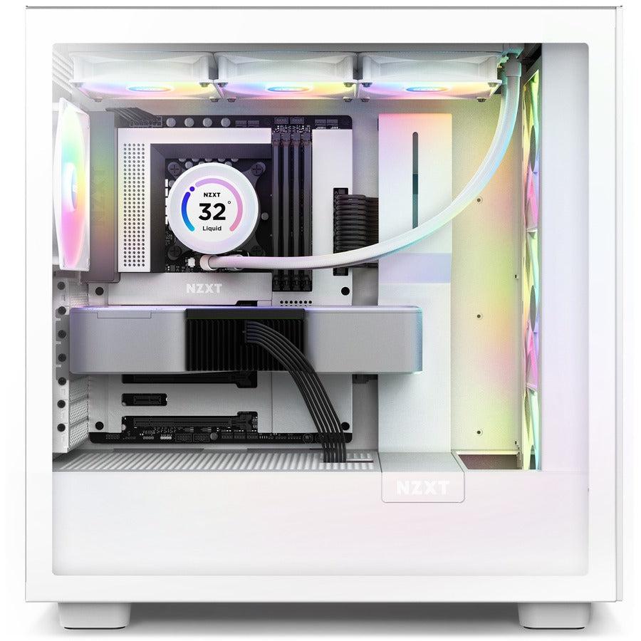 NZXT H7 Flow RGB ATX Mid-Tower with RGB Fans