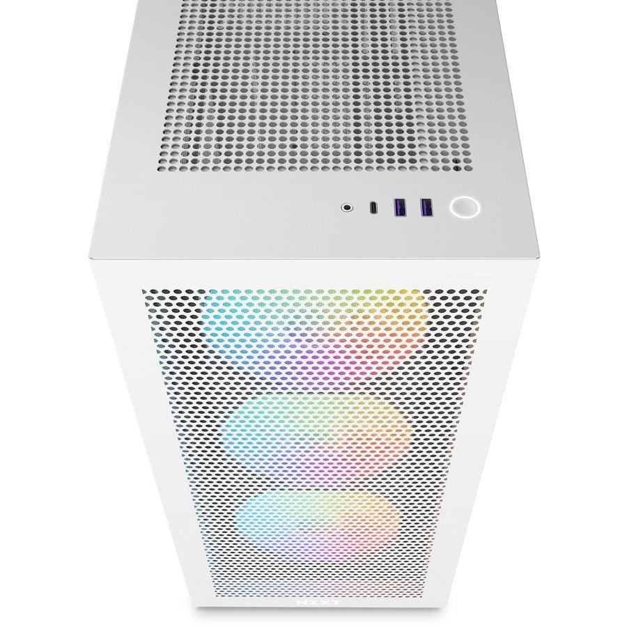 NZXT H7 Flow RGB ATX Mid-Tower with RGB Fans