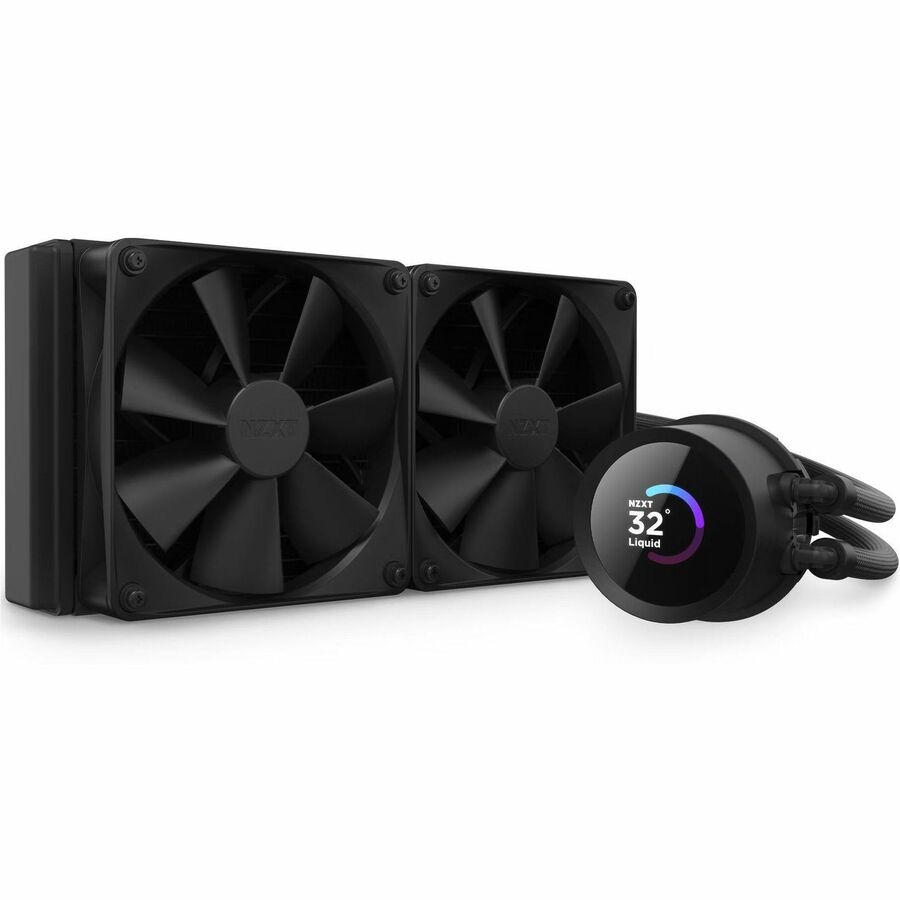 NZXT Kraken 240 240mm AIO Liquid Cooler with LCD Display - 1 Pack