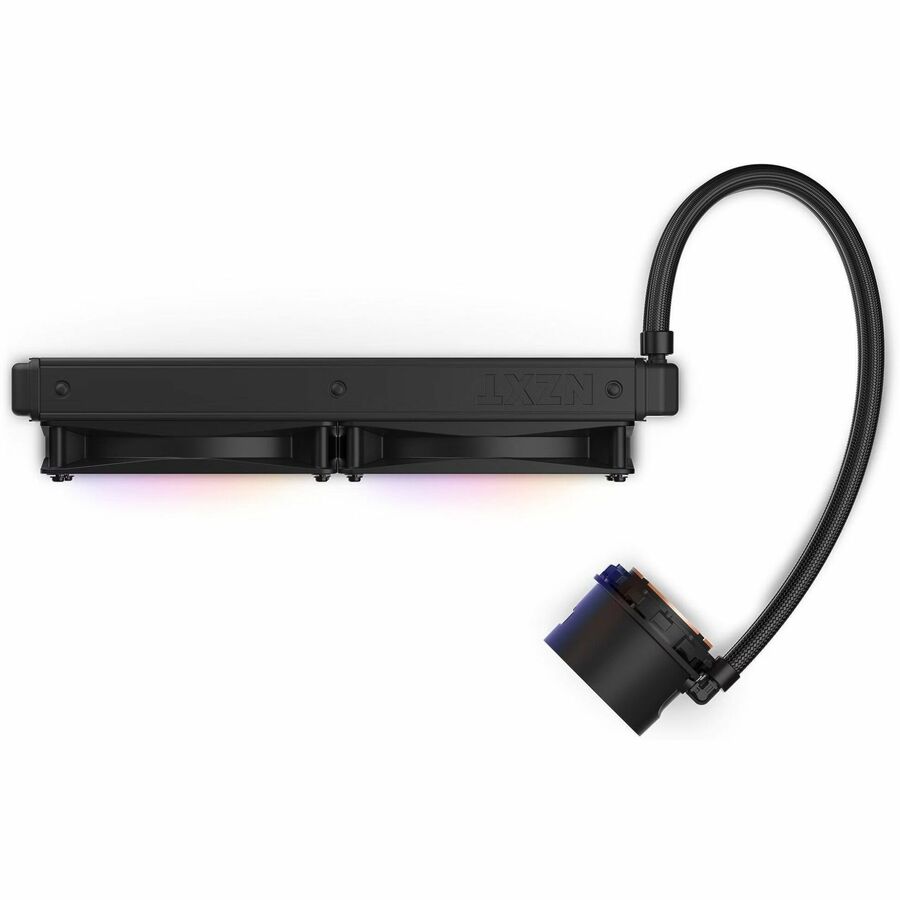 NZXT Kraken 280 RGB 280mm AIO Liquid Cooler with LCD Display and RGB Fans - 1 Pack