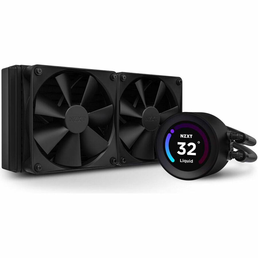 NZXT Kraken Elite 240 240mm AIO Liquid Cooler with LCD Display - 1 Pack