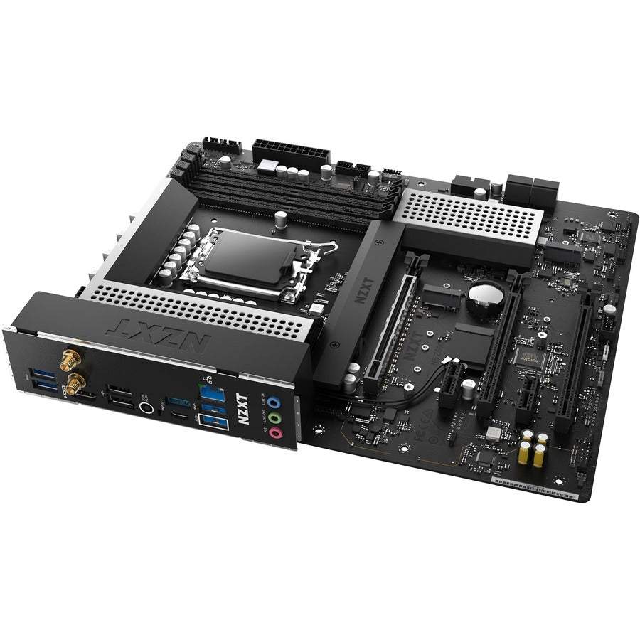 NZXT N5-Z69XT-W1 Desktop Motherboard - Intel Z690 Chipset - Socket LGA-1700 - Intel Optane Memory Ready - ATX