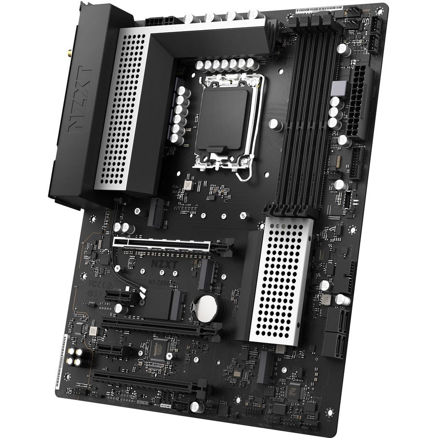 NZXT N5-Z69XT-W1 Desktop Motherboard - Intel Z690 Chipset - Socket LGA-1700 - Intel Optane Memory Ready - ATX