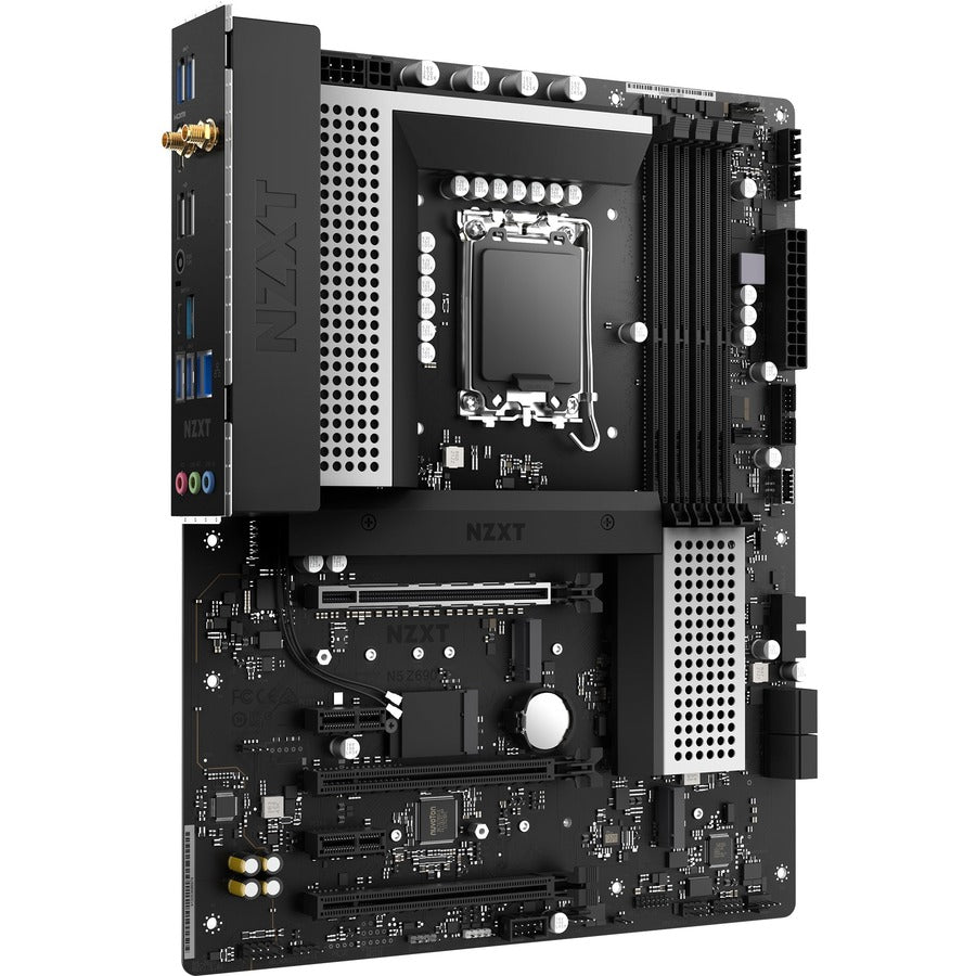 NZXT N5-Z69XT-W1 Desktop Motherboard - Intel Z690 Chipset - Socket LGA-1700 - Intel Optane Memory Ready - ATX