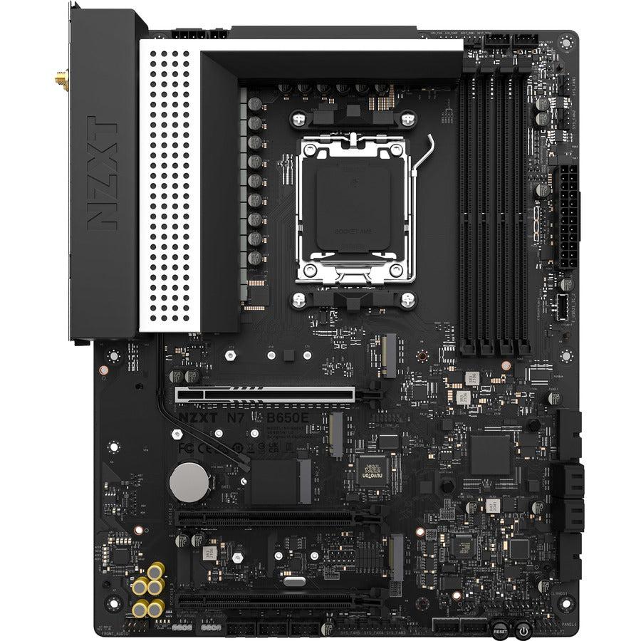 NZXT N7-B65XT-W1 Desktop Motherboard - AMD B650 Chipset - Socket AM5 - ATX