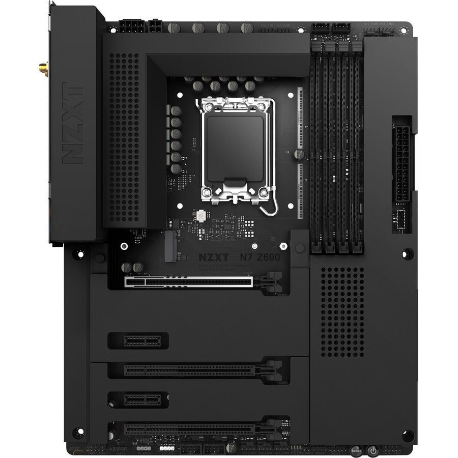 NZXT N7-Z69XT-B1 Desktop Motherboard - Intel Z690 Chipset - Socket LGA-1700 - Intel Optane Memory Ready - ATX