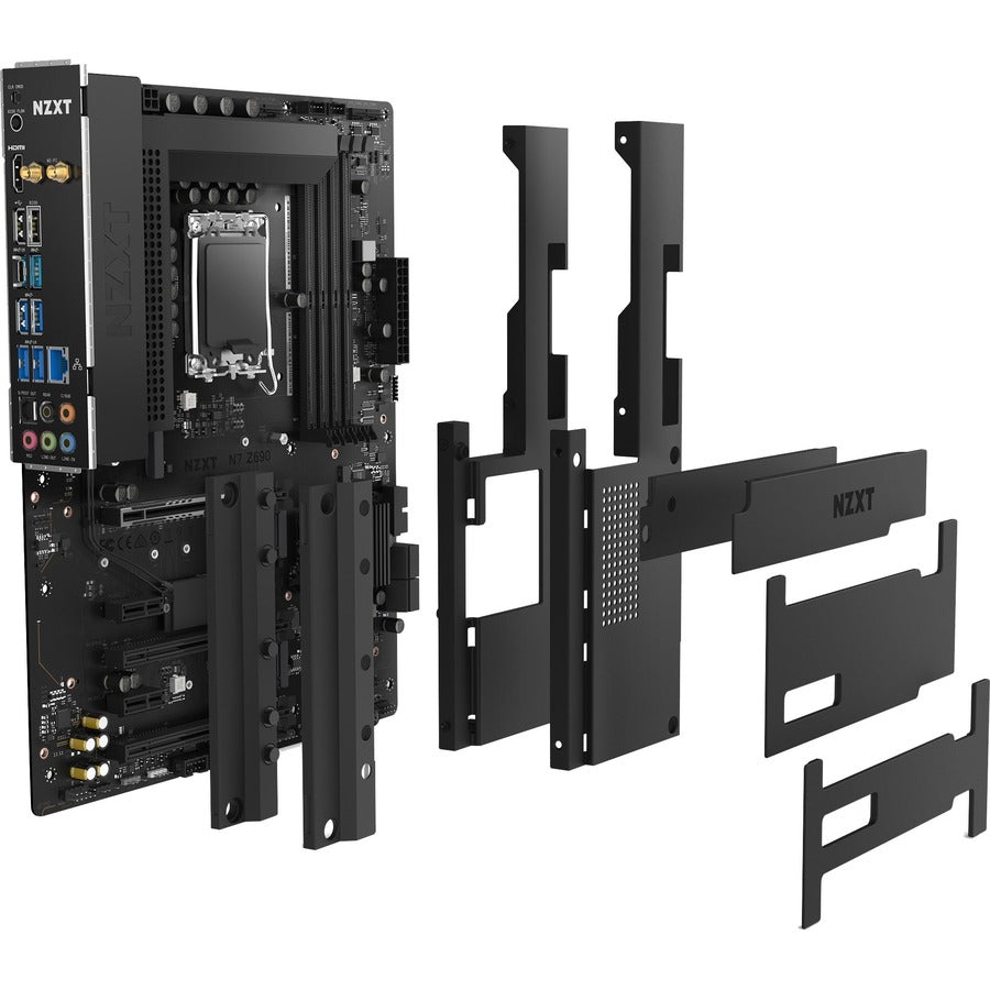 NZXT N7-Z69XT-B1 Desktop Motherboard - Intel Z690 Chipset - Socket LGA-1700 - Intel Optane Memory Ready - ATX