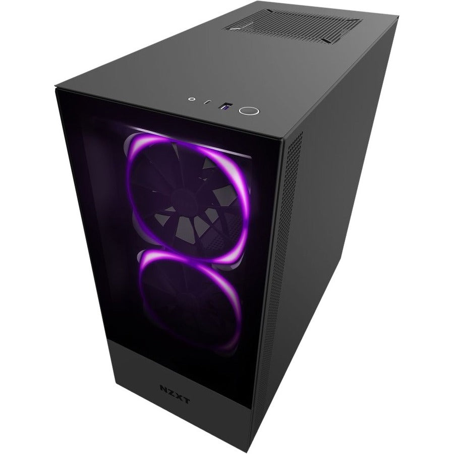NZXT Premium Compact Mid-tower ATX Case CA-H510E-B1