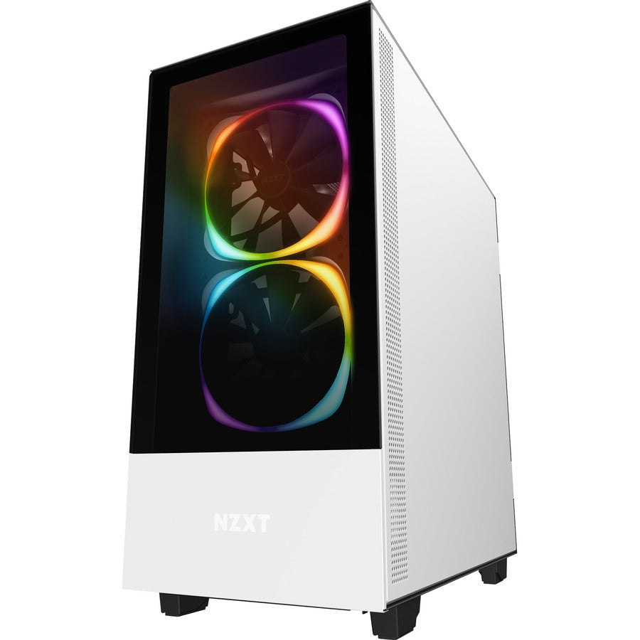 NZXT Premium Compact Mid-tower ATX Case CA-H510E-W1