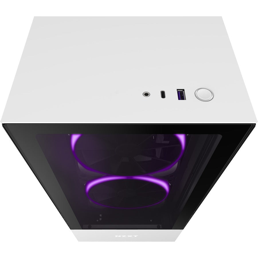 NZXT Premium Compact Mid-tower ATX Case CA-H510E-W1