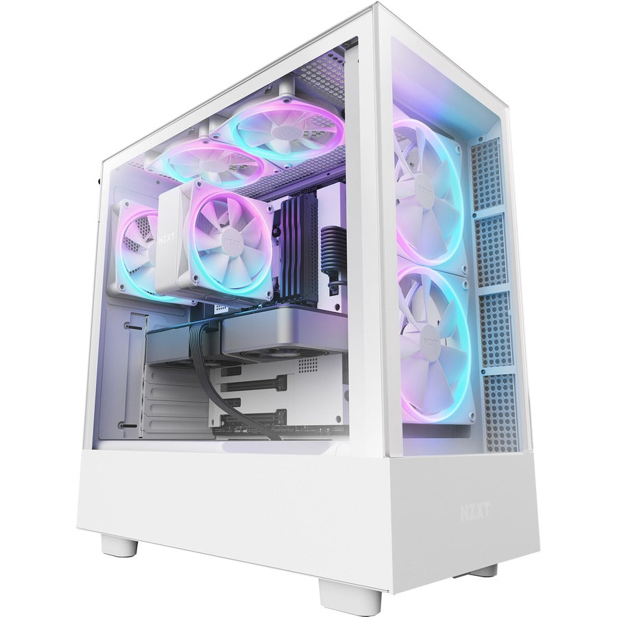NZXT T120 RGB CPU Air Cooler with RGB - 1 Pack RC-TR120-W1