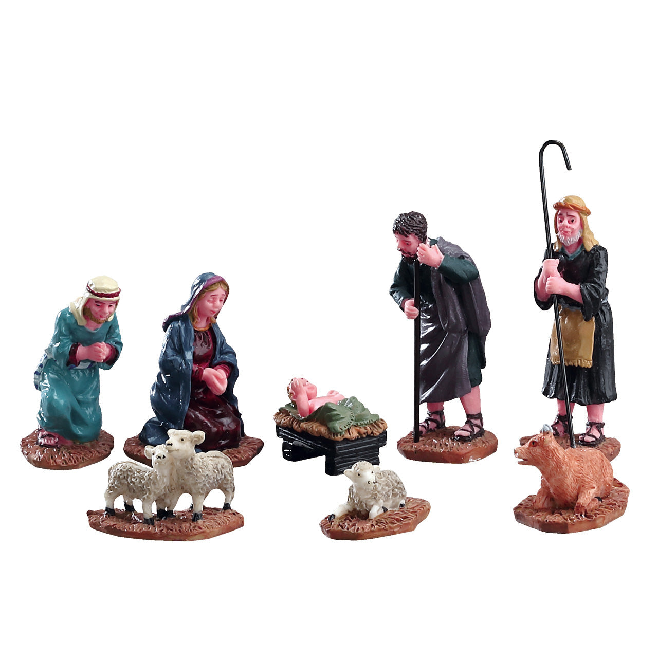 Nativity Village 3 Inch Figurines - 8 Piece Set