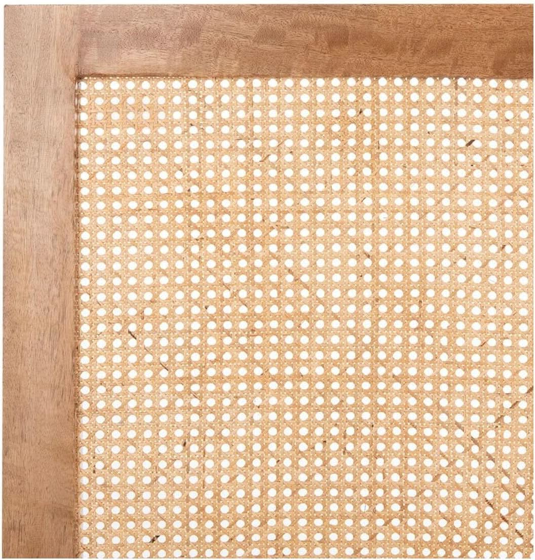 Natural Cane King Headboard with Sturdy Mango Wood