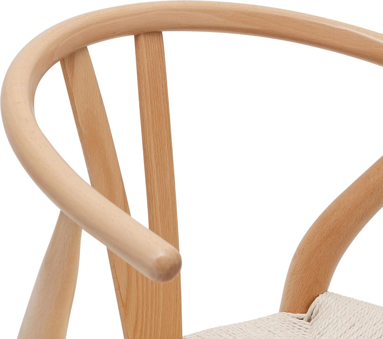 Natural Hemp Mid Century Woven Armchair Indoor Outdoor
