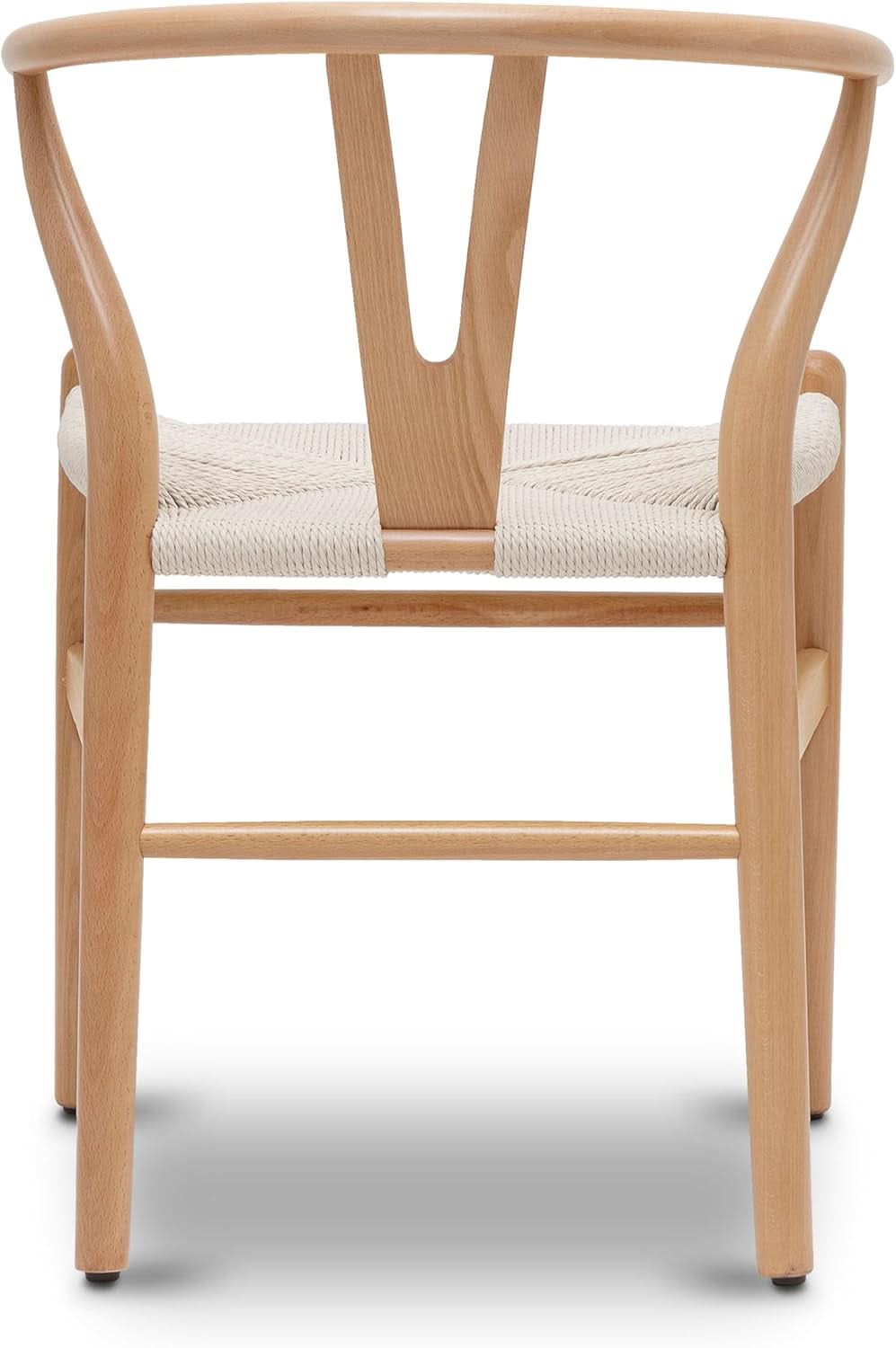 Natural Hemp Mid Century Woven Armchair Indoor Outdoor