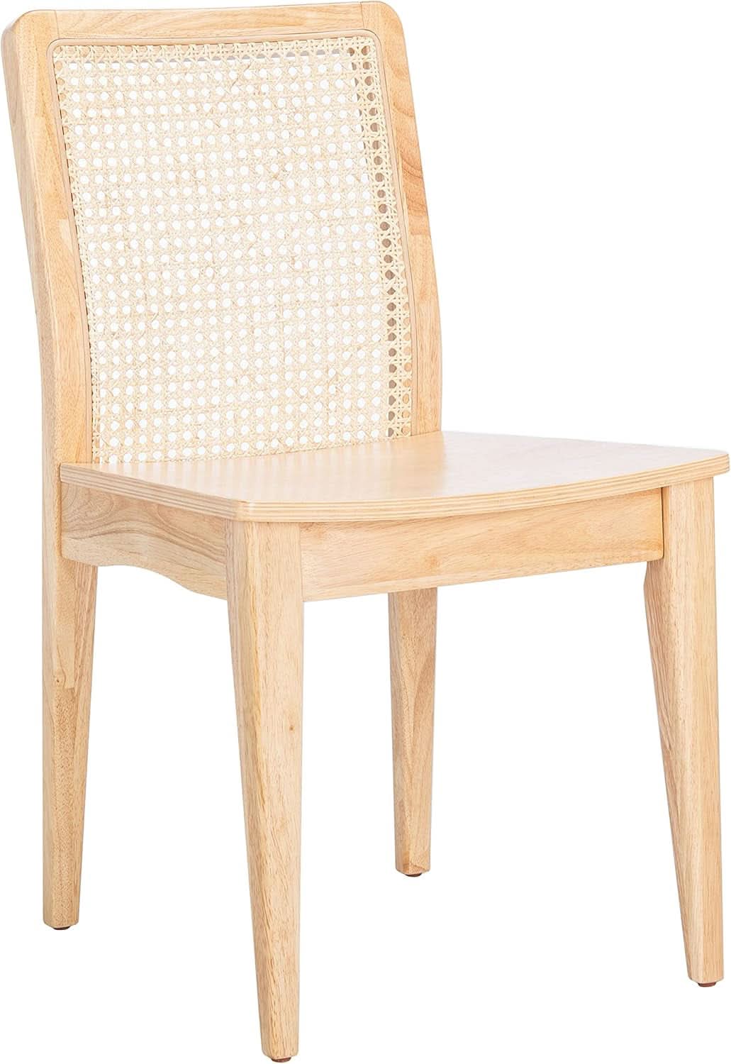 Natural Rattan Dining Chair Set Of 2 For Home Dining Room