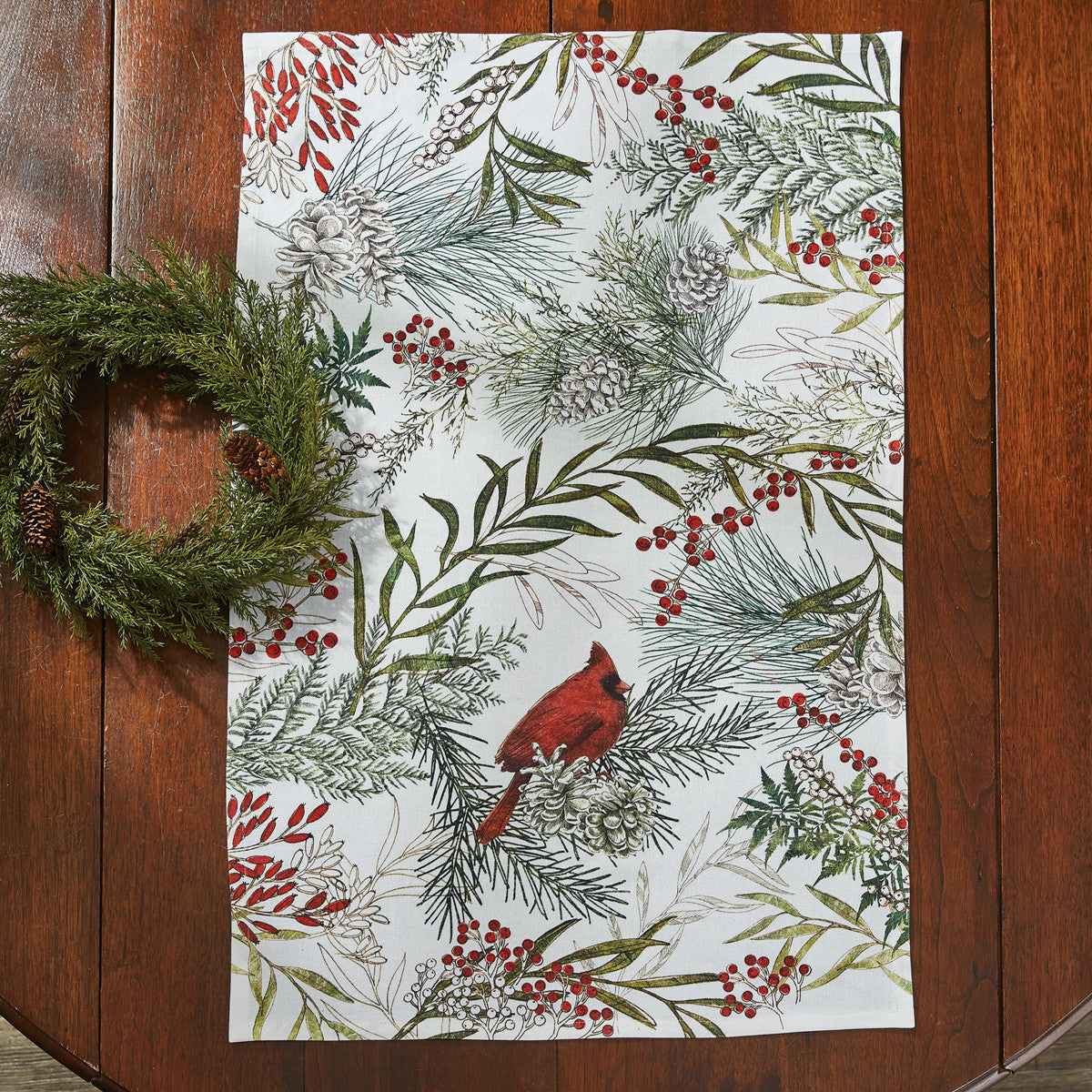 Nature Sings Cardinal Dish Towel
